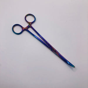 Forceps Large with Curved Tip
