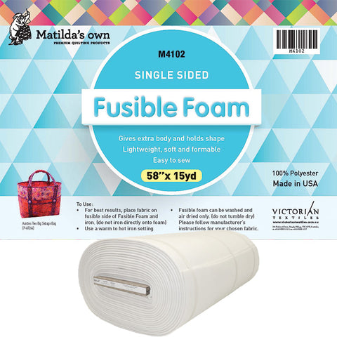 Matilda's Own - Single Sided Fusible Foam