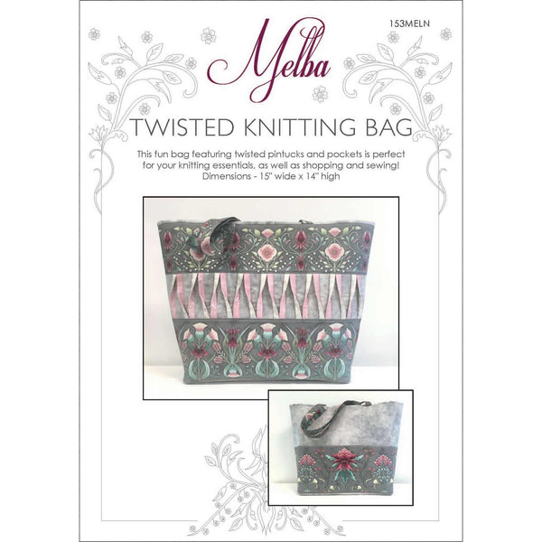 Melba Twisted Knitting Bag - Nouveau - Kit