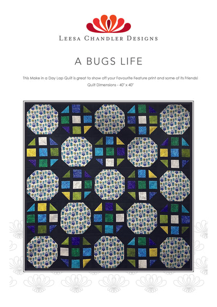 Sally Kelly - A Bugs Life Quilt - SK-ABLQ